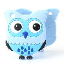 Load image into Gallery viewer, Owl Silicone Teethers Food Grade For Baby Teething  Silicone Beads Teething Toddler Toys For Kids
