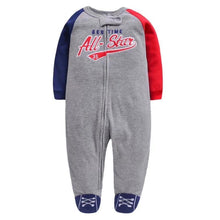 Load image into Gallery viewer, Home Love Romper Fleece Jumpsuit For Newborn Baby Boys And Baby Girl  New Born Baby Clothes
