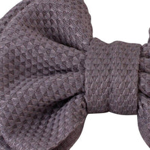 Load image into Gallery viewer, Luxury Cute Baby Girl Headband Ribbon Elastic Rope Big Bow Hair Band Candy Color Pony Tail Ties Ropes For Girls
