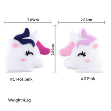 Load image into Gallery viewer, 5PCS/SET  Silicone Animal Beads BPA Free Baby Teething Beads Toy For Pacifier Clips New Born Silicone Rodent Tiny Rod Baby Teether For Baby Kids
