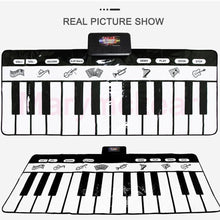Load image into Gallery viewer, Electronic Musical Piano Mat Keyboard Baby Crawling Touch Play Game Carpet Mat Educational Musical Instrument Toy For Kids
