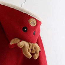 Load image into Gallery viewer, New Year Baby Girls Christmas Reindeer hooded Coat for Babies Boys and Girls In Modern New elegant Design Special Deisgn For Kids
