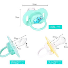 Load image into Gallery viewer, Modern Baby Pacifier New Baby Nipple Food Grade Silicone Round Head Infant Newborn Soother For Baby and Kids

