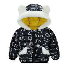 Load image into Gallery viewer, Shiny Modern Luxury Speciall Designed Winter Outerwear Hooded Coat &amp; Jacket Winter Fashion Kids clothing Models For  Babies and Girls 3-24 Months
