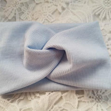 Load image into Gallery viewer, New Autumn Winter Baby Hat Soft Elastic Cotton Newborn Baby Girl Hat Kids Cap Bow In Modern Turban Design
