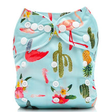 Load image into Gallery viewer, Baby Pocket Cloth Diaper Nappy Reusable Adjustable Washable No Inserts Nappie For Baby In Modern Printed Style
