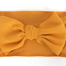 Load image into Gallery viewer, Luxury Modern printed Baby Girls Bow Hairband Turban Knot  Headband Girl Headwear Newborn Girl Turban Hairband For Girls
