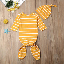 Load image into Gallery viewer, Cute Baby Sleeping Bags Newborn Infant Swaddle Wrap Envelope Baby Blanket Striped Swaddling Wrap Sleep Sack
