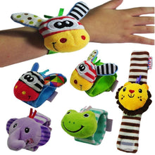 Load image into Gallery viewer, Cute Wristband Rattles For Baby Kids Rattle Toys Soft Educational Toys For Kids Baby Girls &amp; Boys Perfect Baby Gift
