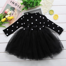 Load image into Gallery viewer, Modern Elegamt Newborn Princess Infant Baby Girl Clothes Polka Dot Tutu Ball Gown Party Dresses For Girls and Babies
