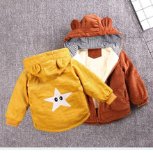 Load image into Gallery viewer, Winter Baby Warm Cotton Coat for Children Outerwear, Newborn Jacket For Infant Clothing For Boys and Girls In Bear Design For Autumn and Winter Season
