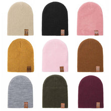 Load image into Gallery viewer, Modern Baby Set Hat Cap and Scrif And Snood  Warm Hat Scarf Caps Scarves Knit Hats For Kids
