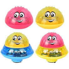 Load image into Gallery viewer, Cool Bath Toys Spray Water Light Rotate with Shower Pool , Toddler Swimming Party Bathroom LED Light With Music for Kids
