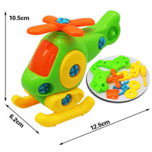 Load image into Gallery viewer, Early Learning Education Screw Nut Group Installed Plastic 3d Puzzle Disassembly Motorcycle Kids Toys for Children Jigsaw
