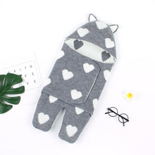 Load image into Gallery viewer, Baby Sleeping Bags Envelope Winter Warm Knitted Sleep sacks for Newborn Infant Stroller Bed Swaddle.
