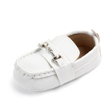 Load image into Gallery viewer, Leather Baby Shoes Fashion Infant Boys Girls Anti-slip Soft Sole Newborn First Walkers Luxury Shoes Design For Kids
