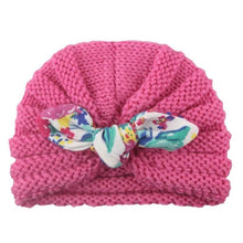 Load image into Gallery viewer, New  Handmade Cotton Girl Hat Autumn Winter Baby Boy Girl Hat Colorful Bow Elastic Cute Baby Turban In Elegant Design
