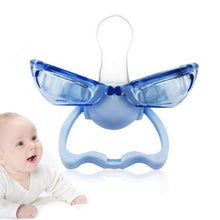 Load image into Gallery viewer, Modern Uniqeu Baby Infant Kids Pacifier Silicone Nipple Cradle Case Holder Travel Storage Cover Anti-drop Pacifiers For Baby and Kids 2 in 1
