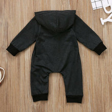 Load image into Gallery viewer, Newborn Baby unisex Warm Infant Zipper Cotton Long Sleeve Romper Jumpsuit Hooded Clothes 0-24M For Boys In Modern Style
