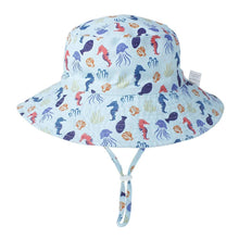 Load image into Gallery viewer, Modern Baby Hat for Girls &amp; Boys Kids Bucket Hat Travel Beach Hat Baby Cap Sun Hats with Windproof Rope
