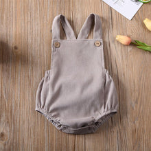 Load image into Gallery viewer, Baby Summer Clothing Newborn Infant Baby Boy/Girls Bodysuit Jumpsuit Backless Outfits For Girls
