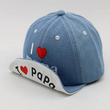 Load image into Gallery viewer, Baby Boy Hat Letter Kids Baseball Cap Cotton Adjustable Sun Hats Girls Peaked Caps Summer Winter In Modern Design
