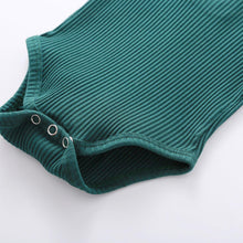 Load image into Gallery viewer, Infant Newborn Baby  Spring Autumn Ribbed Solid Clothes Sets Long Sleeve Bodysuits , Elastic Pants 2PCs
