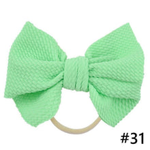 Load image into Gallery viewer, Headband Bow Girl Headbands Nylon Elastic Hair Accessories Photography Props For Baby Girls In Elegant Design
