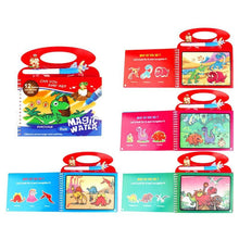 Load image into Gallery viewer, Montessori Coloring Book Doodle &amp; Reusable Magic Pen Painting Drawing Board For Kids Baby Educational Birthday Toy
