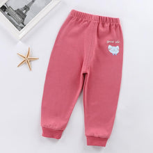Load image into Gallery viewer, New Kids 1-5Year Baby Boys Pants Autumn Warm Toddler Infant Long Trousers Cartoon 100% Cotton Kids Children Pants
