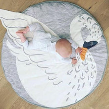 Load image into Gallery viewer, Creative Elephant Design Baby Play Mat  Round Carpet Cotton Animal Play Mat Newborn Infant Crawling Carpet For Baby Kids
