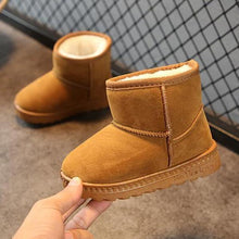 Load image into Gallery viewer, Winter Kids Fashion Snow Boots Thick Warm Plush Soft Bottom Girls Short Boots Ski Boot For Toddler
