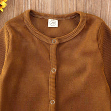 Load image into Gallery viewer, Baby Girl / Boy Clothes Kids Knitted Long Sleeve Autumn Winter Romper Solid Jumpsuit Outfit
