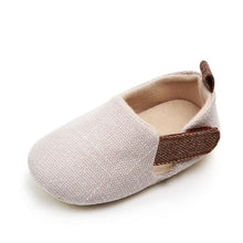 Load image into Gallery viewer, Baby Unisex Shoes Infant Soft First Walkers Nonslip Indoor Outdoor Shoes Cotton Fabric Prewalkers
