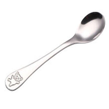 Load image into Gallery viewer, Baby Gadgets Tableware Set Children Utensil Stainless Steel Toddler Dinnerware Cutlery Cartoon Infant Food Feeding Spoon and Fork
