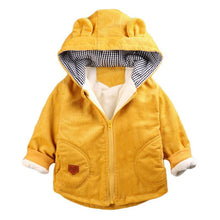 Load image into Gallery viewer, Winter Baby Warm Cotton Coat for Children Outerwear, Newborn Jacket For Infant Clothing For Boys and Girls In Bear Design For Autumn and Winter Season

