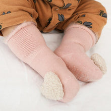 Load image into Gallery viewer, Cute Baby Thickening Furry Mid Floor Socks For Newborn Baby Boys And Girls Soft And Comfortable Footwear
