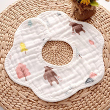 Load image into Gallery viewer, Unisex 360 Degree Rotation 8 Layers Gauze For Baby Kids Burp Cloth For Newborn Infant Saliva Towel
