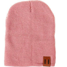 Load image into Gallery viewer, Winter Hats Mom&amp; Dad Women Man Toddle Kids Baby Boy Girl Winter Warm Caps Knit Beanie Hat Adults Kids Caps For Mother and Daughter Summer Cap
