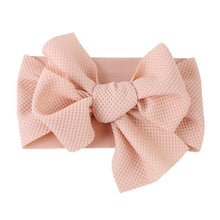 Load image into Gallery viewer, Elastic Candy Solid Color Head Wrap Newborn Head bands Bowknot Bows for Baby Girl Hair Accessories
