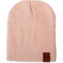 Load image into Gallery viewer, Winter Hats Mom&amp; Dad Women Man Toddle Kids Baby Boy Girl Winter Warm Caps Knit Beanie Hat Adults Kids Caps For Mother and Daughter Summer Cap
