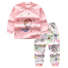 Load image into Gallery viewer, Baby Boy Clothes Cotton Clothing Sets Cartoon Long-sleeved T-shirt Pants Infant Clothes 2pcs Ste For Boys and Girls Kids
