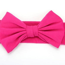Load image into Gallery viewer, Headband Knitted Cotton Children Girls Elastic Bow Hair Bands Turban for girl Headbands
