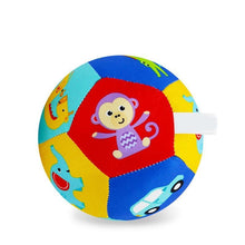 Load image into Gallery viewer, Education Baby Toys For Children Animal Ball Soft Plush Mobile Toy With Sound Baby Rattle Infant Body Building Ball For Kids
