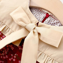 Load image into Gallery viewer, Toddler  Baby Girls  Dress Autumn Long Sleeve Kids Bow Princess Collar Dresses Costume
