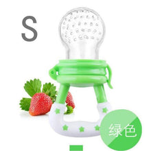 Load image into Gallery viewer, Silicone Baby Pacifier Feeder Cartoon Animal Infant Nipple Holder Newborn Fruit pacifier Tetine Silicona Nipple Bit
