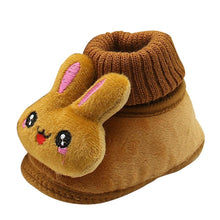 Load image into Gallery viewer, Newborn Baby Shoes Non-slip Crib First Walker Soft Material Comfortable Winter Boots Baby Autumn Shoes
