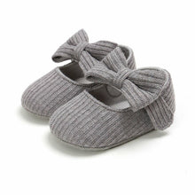 Load image into Gallery viewer, Baby Newborn Infant First Walker Leather Soft Sole Princess Bowknot Shoes Elegant Style Perfect Gift For Baby Girl

