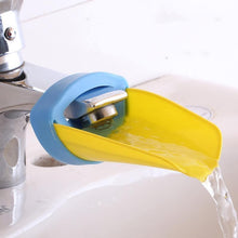 Load image into Gallery viewer, Silicone Baby Bath Toys Kids Faucet Extender children Hand Washing extender Bathroom Sink Rubber Water Reach Faucet Sink
