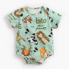 Load image into Gallery viewer, Luxury Modern Interesting Printed Newborn Baby Bodysuit Children Clothing  Girls Boy Jumpsuit For Baby Kids
